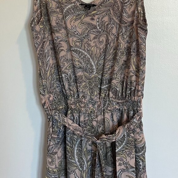 RW&CO. Sleeveless Jumpsuit Wide Legs Flowy Size Small - Picture 7 of 9